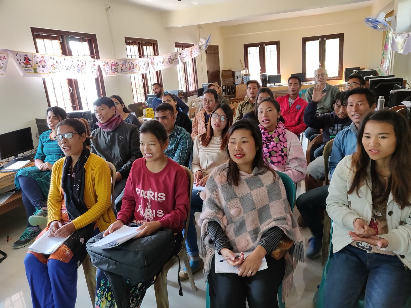 Teachers at a Phonickids Jolly Phonics training workshop (photo 5)